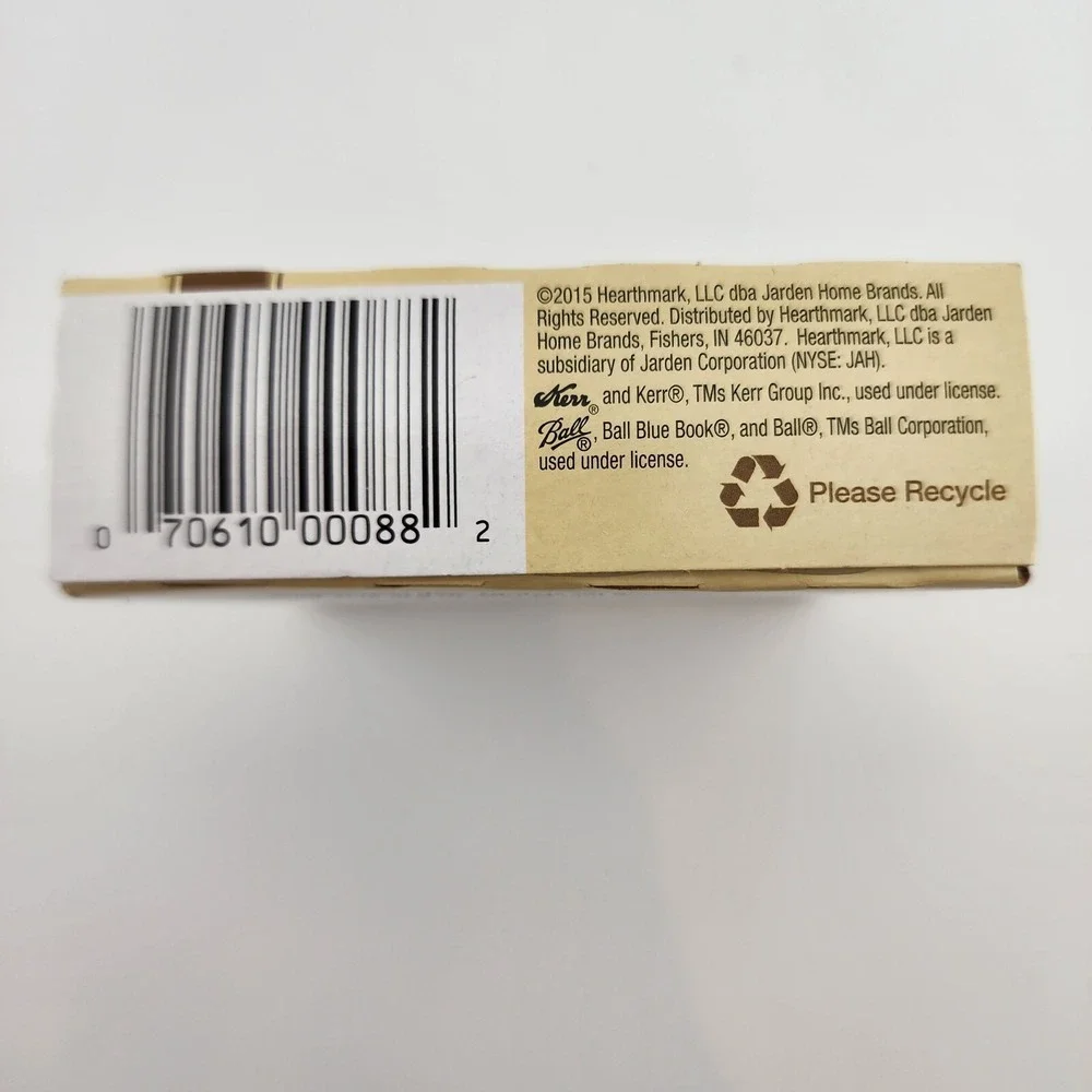 Kerr Wide Mouth Canning/Mason Jar‎ Lids. Box of 12 Suretight Lids. 2139399
